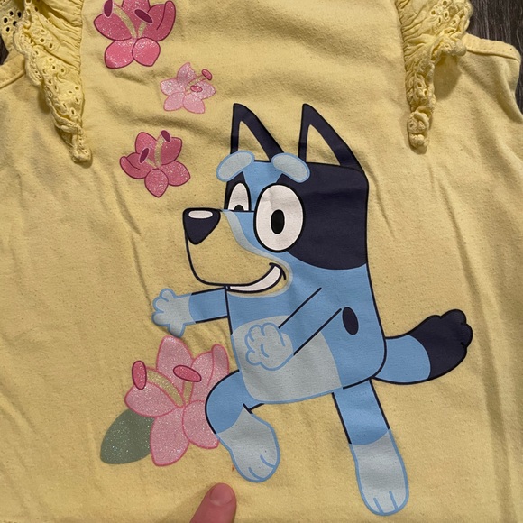 Bluey Graphic Ruffle Tank 5 - Picture 2 of 4